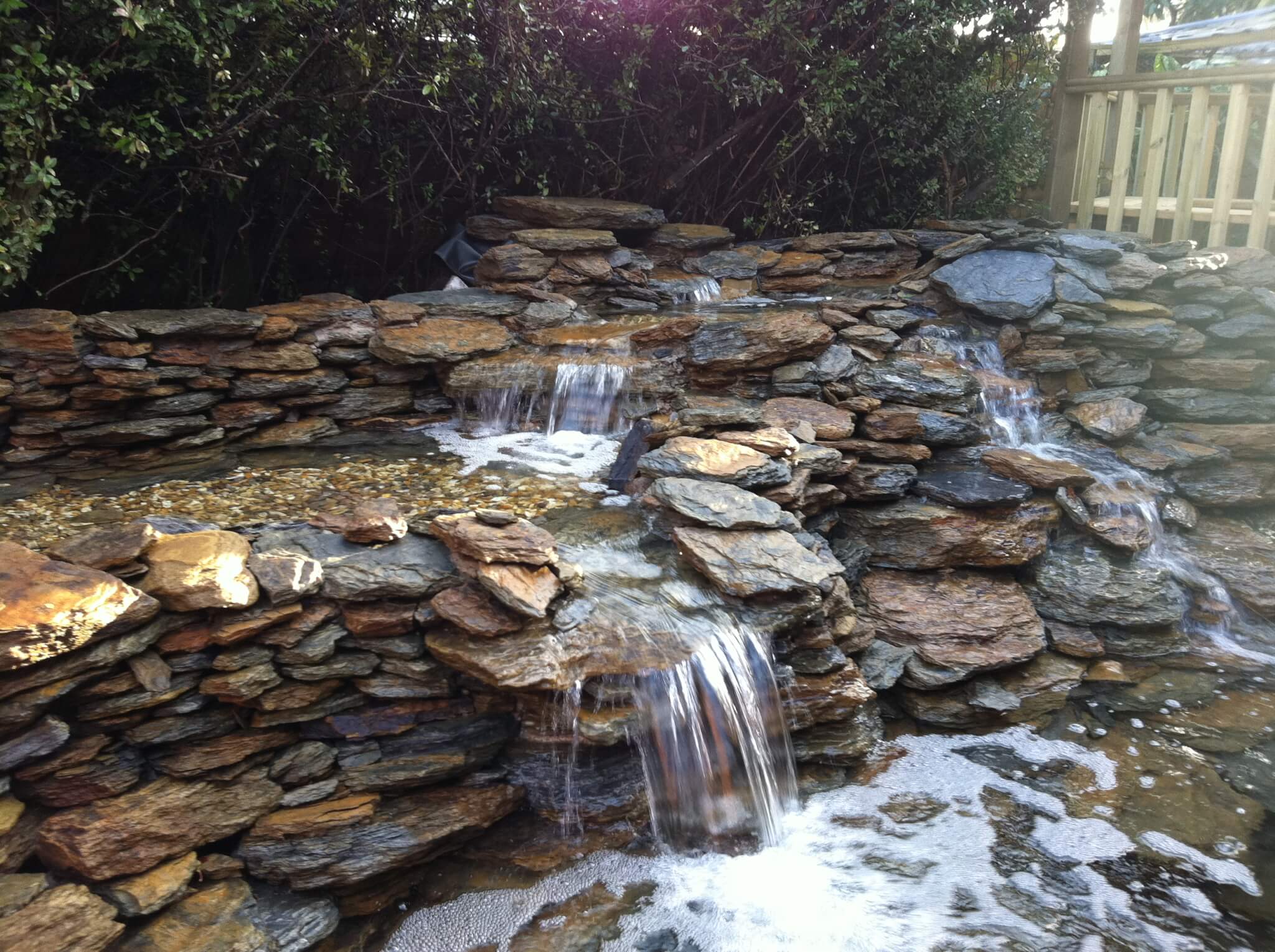 Rockery Garden Water Feature Abel Landscaping