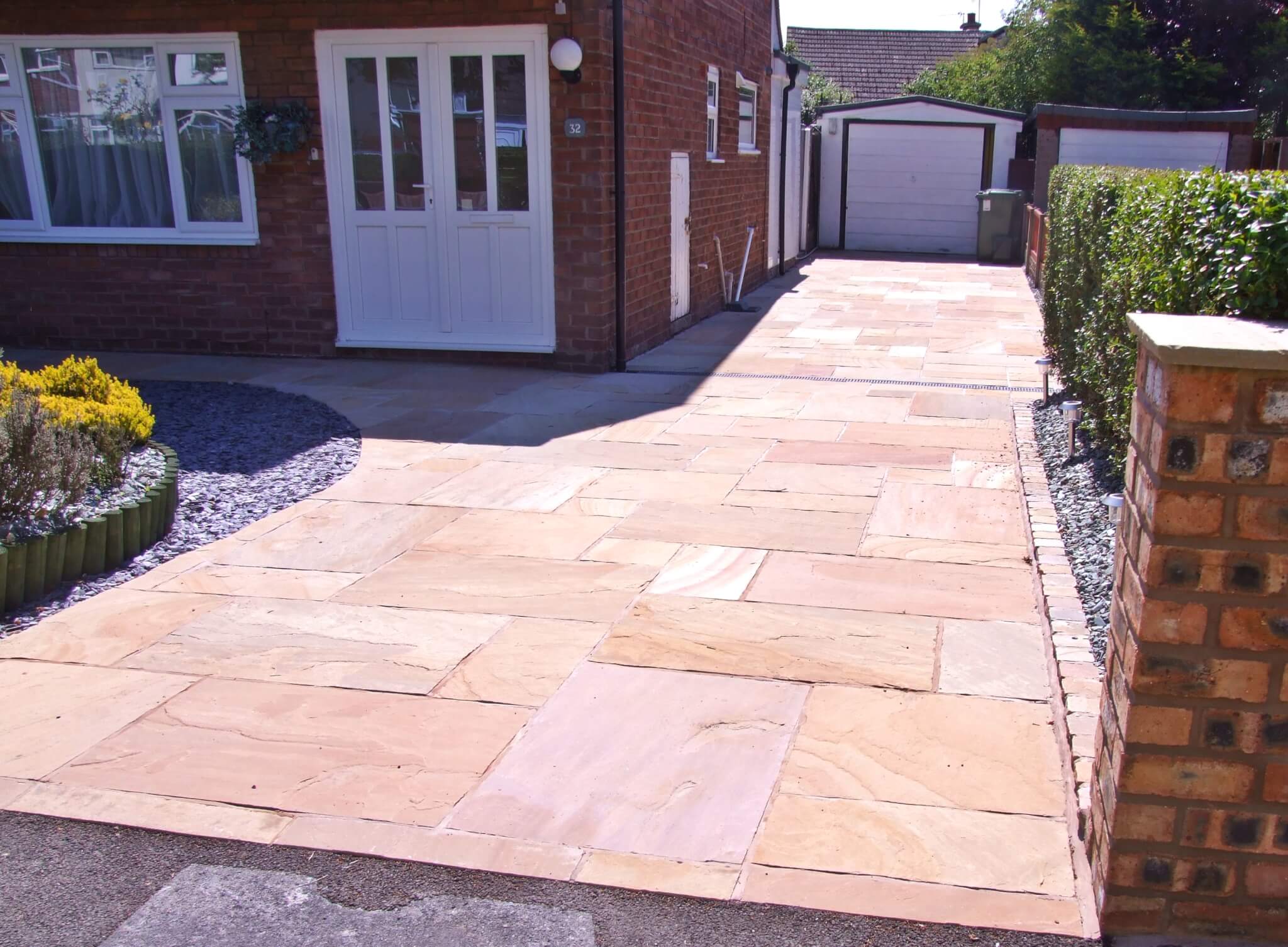 Natural Stone Driveways Abel Landscaping