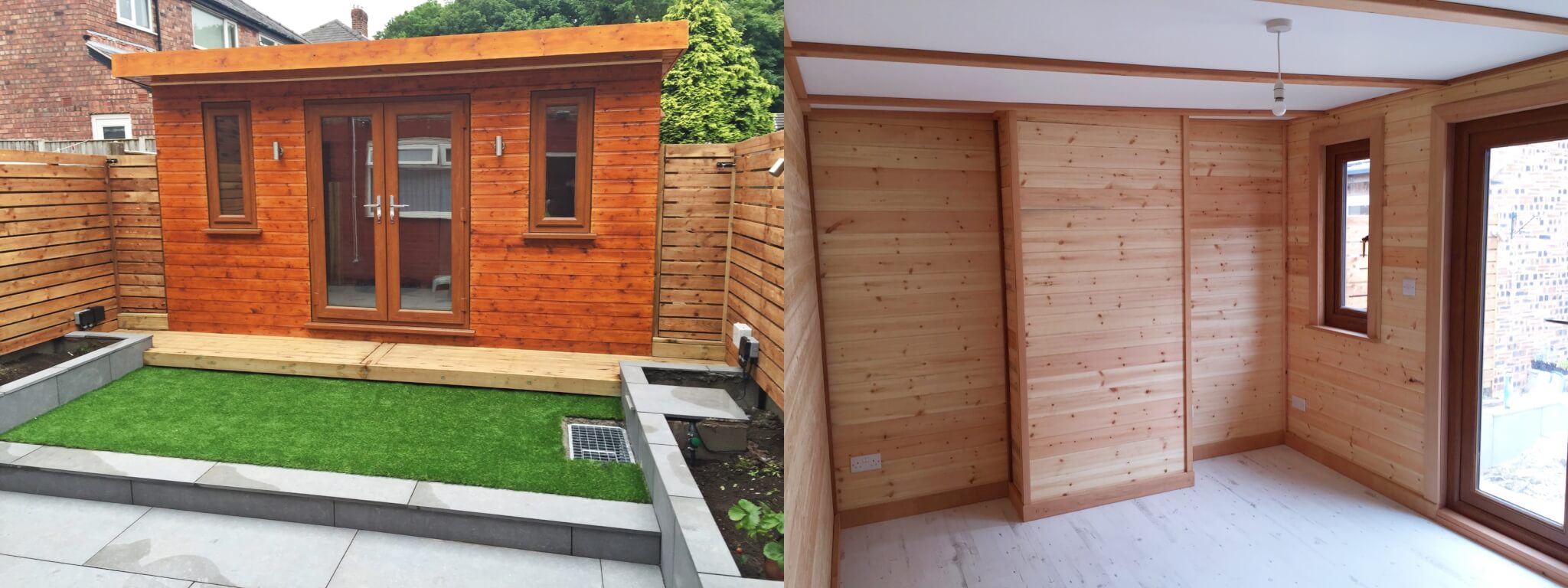 Wooden Garden Rooms